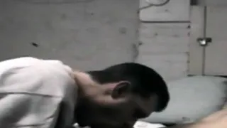 Amateur str8 twink sucked by gay at home