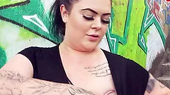 German fat bbw teen at public flirt pick up