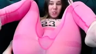 Brunette amateur homemade webcam ass