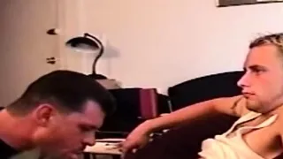 Seducing home gay sucks str8 cock