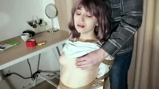 Anal with brunette takes hardcore cumshot