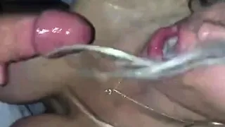 Sexy amateur blonde blowjob amp cumshot HD