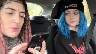 Amateur teen outdoor blowjob