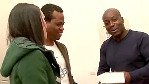 Interracial Anal Orgy With 4 Slags