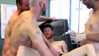 Teen gay extreme fisting First Time Saline Injection for Cal