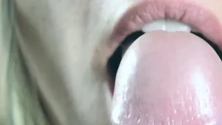 I just love to take care of my husbands cock after cumshot