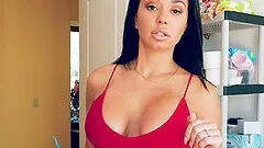 Close up fucking from behind after a titjob by Brooke Beretta