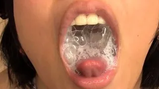 Tattooed amateur Milf homemade blowjob with cumshot