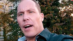 German chubby mom at public flirt date pick up