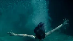 Erotic interracial fucking in the bathroom with sexy Haley Reed