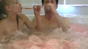 blond dom bitch and lover humiliate cuckold pov