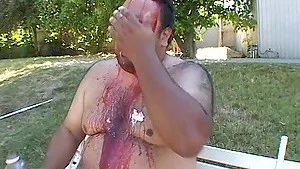 Dirty fat man fucks wet pussy of hot Latina girl Aliana Love