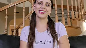 Homemade POV video of horny Ava Madison getting fucked hard