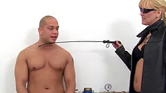 Dominant wife Chloe loves torturing her husband before having sex