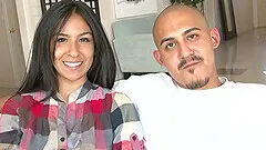 Small tits chick takes money to be fucked at her home by a stranger