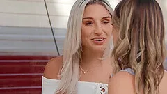 Outdoor fucking by the fire with cheating BF and sexy Kristen Scott