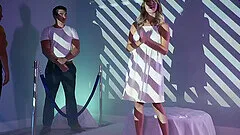 Erotic love making with blonde pornstar Cadence Lux and a fat cock