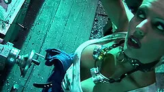 Busty mature blonde Rebecca More gets fucked and receives facial