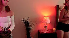 Emma Starletto kissed Daphne Dare by accident and she gets turned on