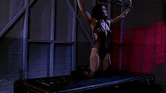 Nothing can please horny Skin Diamond as a rough lesbian fuck