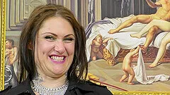 Tattooed glamour slut Tallulah plays with sex toys and gets fucked