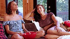 Petite teen enjoys getting head from mature- Emma Hix & Bella Rolland