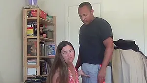 Homemade amateur video of a BBW wife getting fucked balls deep