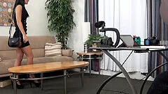 Kelly Oreilly gets naked and poses in front of the casting agent