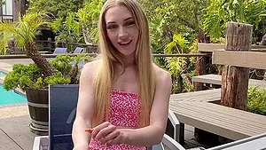 Emma Starletto was outside taking selfies and I got her number