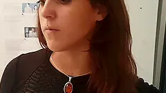 German amateur young femdom secretary in office creampie