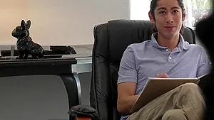 Sexy brunette Jane Wilde prepares her ass with a buttplug. HD