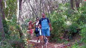 French skinny amateur teen pick up in forest fo