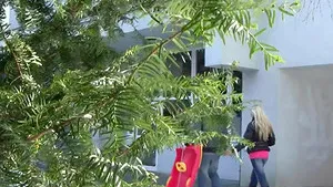 Cum in mouth ending for cock sucking girlfriend Candy Love. HD