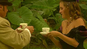 Passionate outdoors fucking with a hot babe who loves sucking