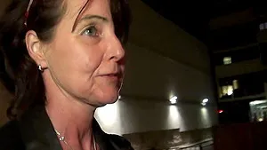 Horny mature Joycelina in stockings gets rough fucked from behind