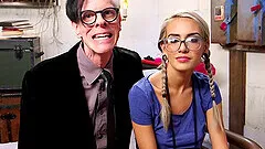 A vibrator and friend's penis are perfect combination for Janice Griffith