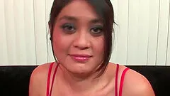 This exotic looking asian slut loves big black cock and she takes it so good