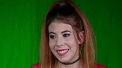 Rena Reindeer gets her pussy banged by a dude in the public bar