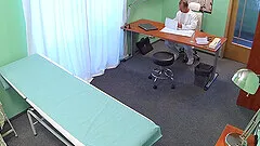 Petite girl Shrima Malati with natural tits fucked in the Doctor's office