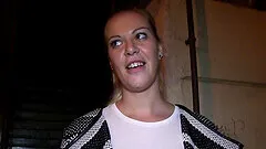 Alison Blond gets fucked from the behind and receives a facial