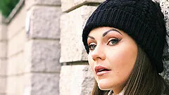 Tina Kay strips and climbs on her lovers cock to moan with pleasure