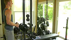 Gay dude Zane Anders gets his penis pleased by his handsome friends