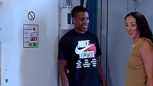 Rough interracial fucking with Carmen and a big black penis