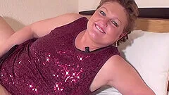 Even fat mature ladies love to play with sex toys for camera