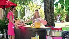 Hot Outdoor lesbian scene with Carter Cruise and Madison Mia