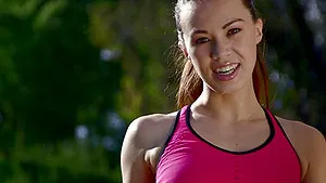 Ass eating leads to amazing sex with cheerleader Tiffany Doll