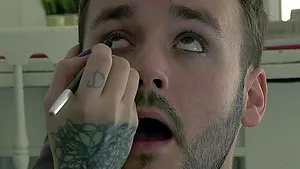 Rough fucking in doggy style position with redhead Silvia Rubi