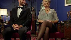 Blonde dominant wife Simone Sonay loves to penetrated her husband