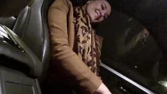 Carmel Cox gets fucked during the night in the public place