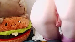 Young and Very hot babe masturbating and fucking her pussy with huge toy!